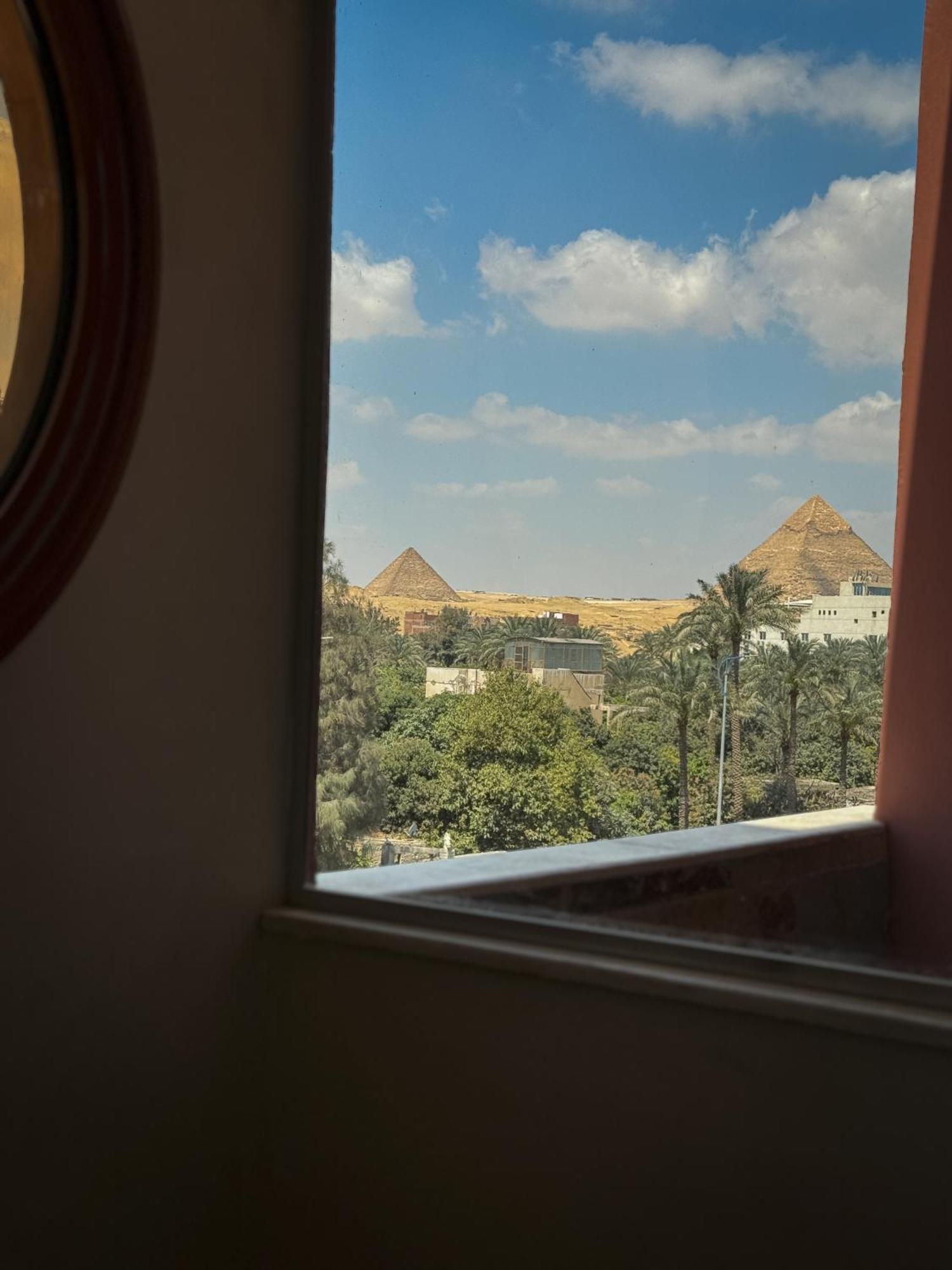 Almas Pyramids View Hotel Kafret el-Gabal 外观 照片