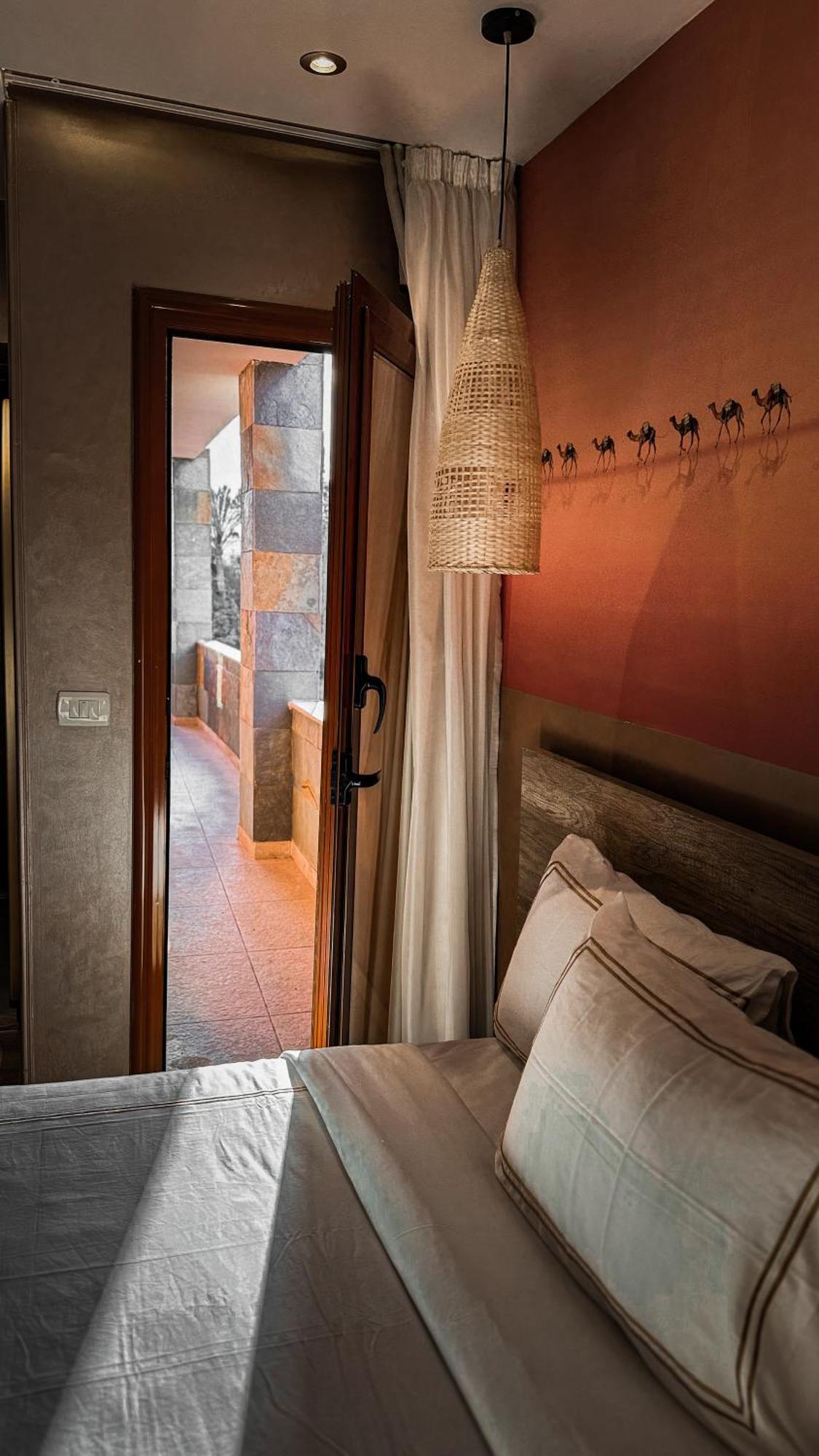 Almas Pyramids View Hotel Kafret el-Gabal 外观 照片