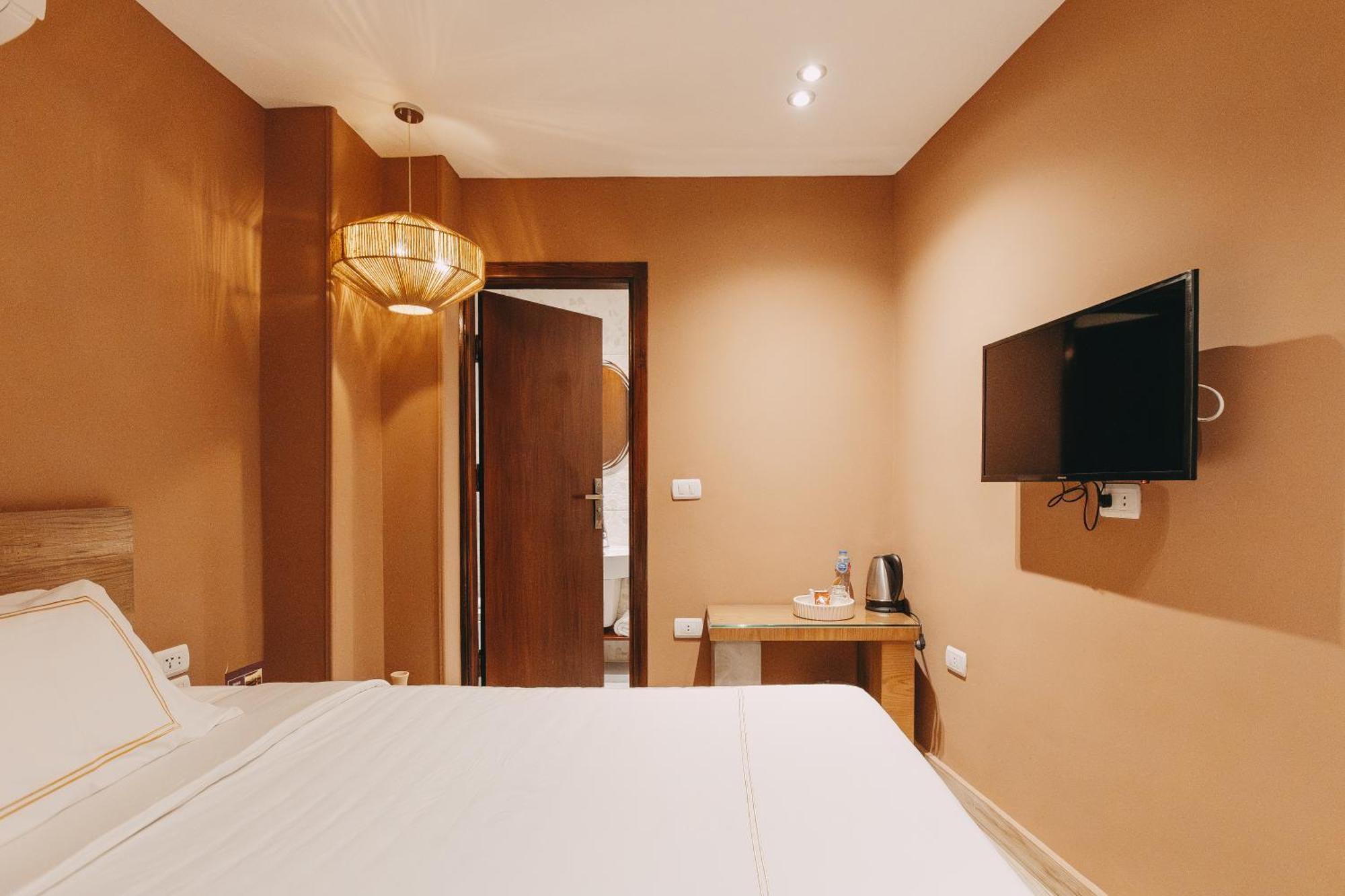 Almas Pyramids View Hotel Kafret el-Gabal 外观 照片