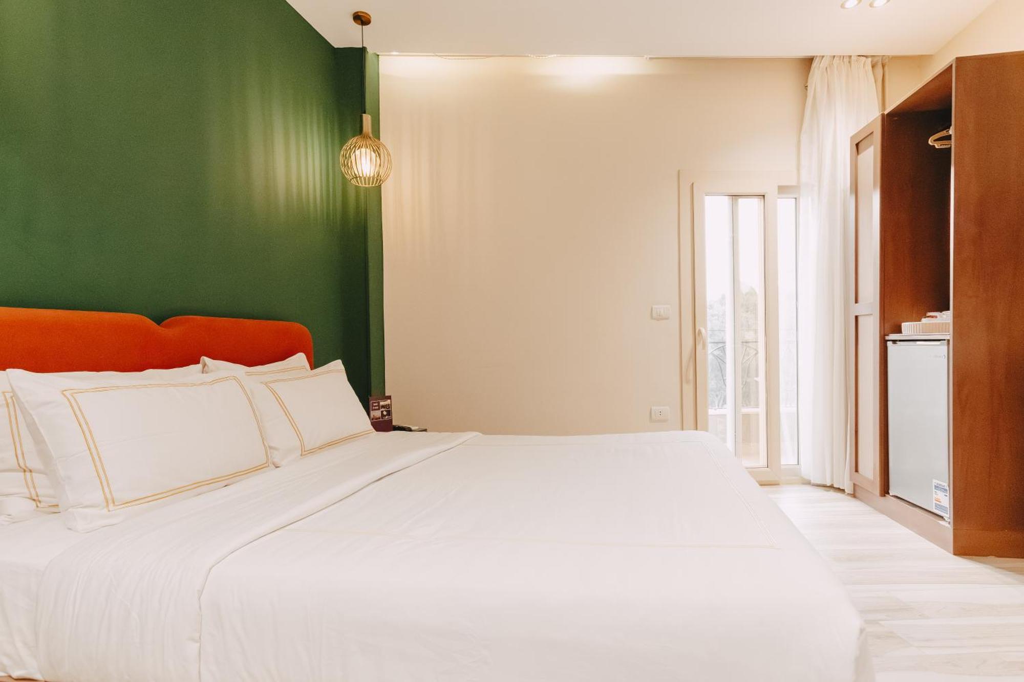 Almas Pyramids View Hotel Kafret el-Gabal 外观 照片