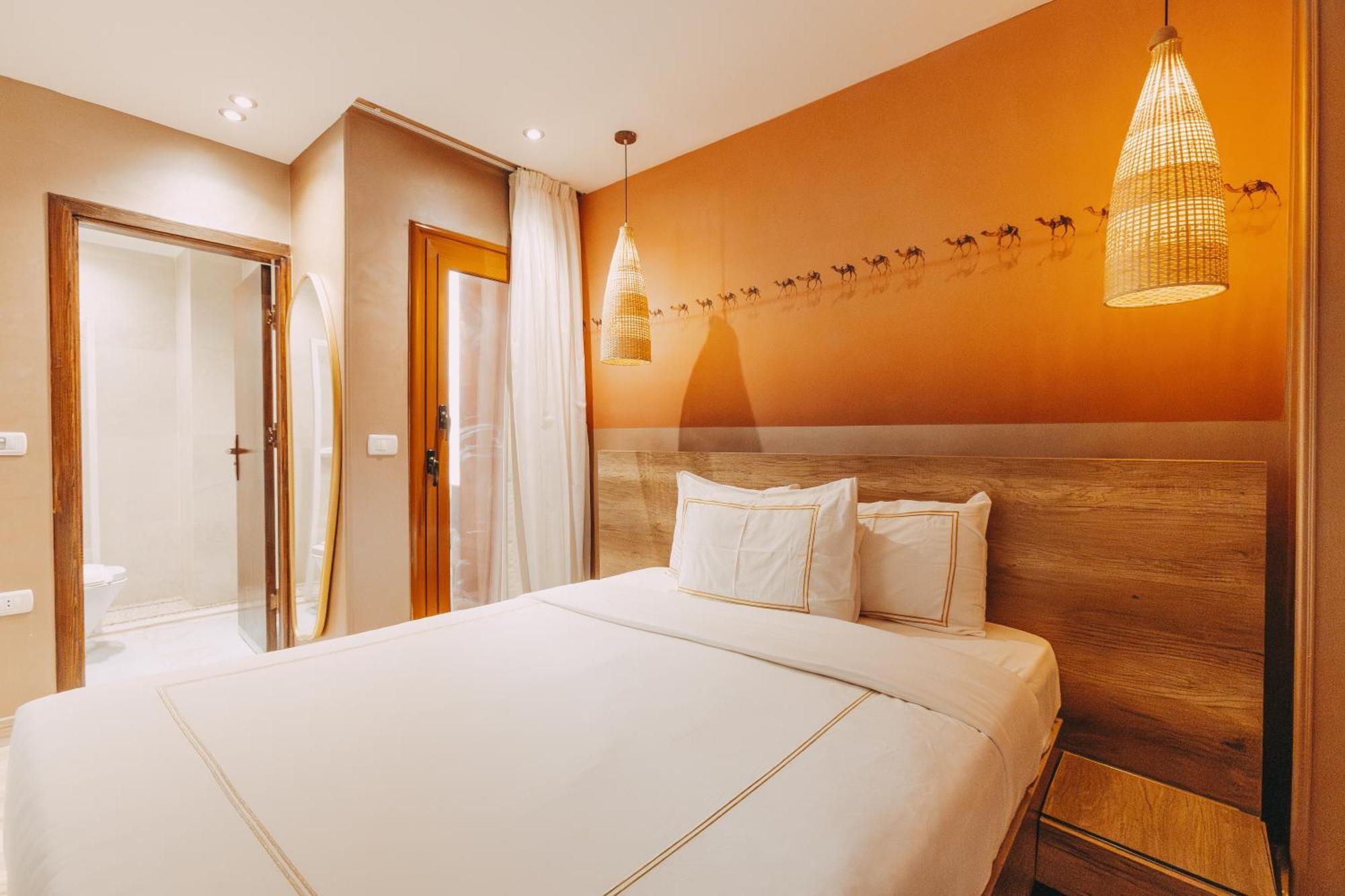 Almas Pyramids View Hotel Kafret el-Gabal 外观 照片