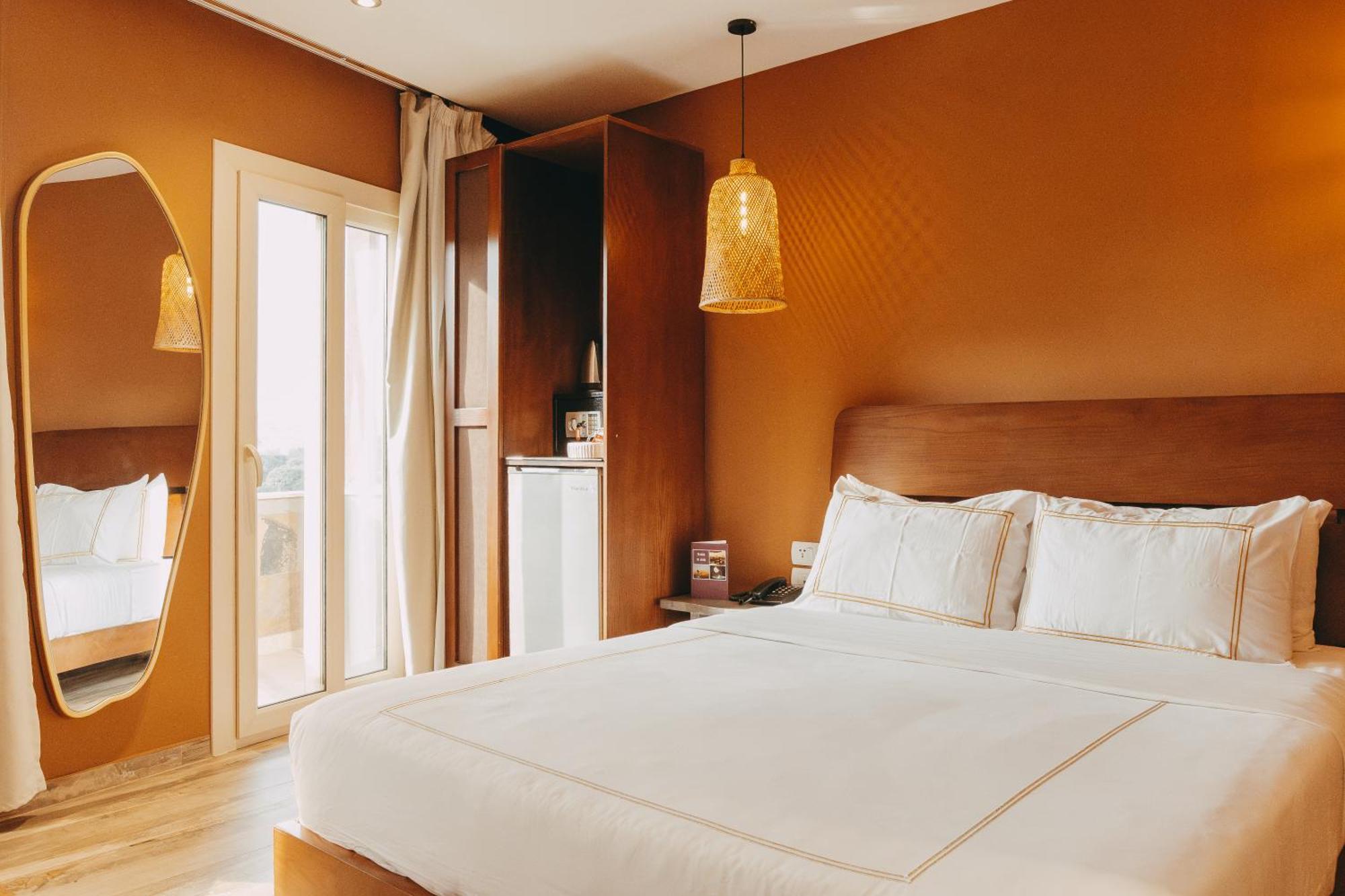 Almas Pyramids View Hotel Kafret el-Gabal 外观 照片