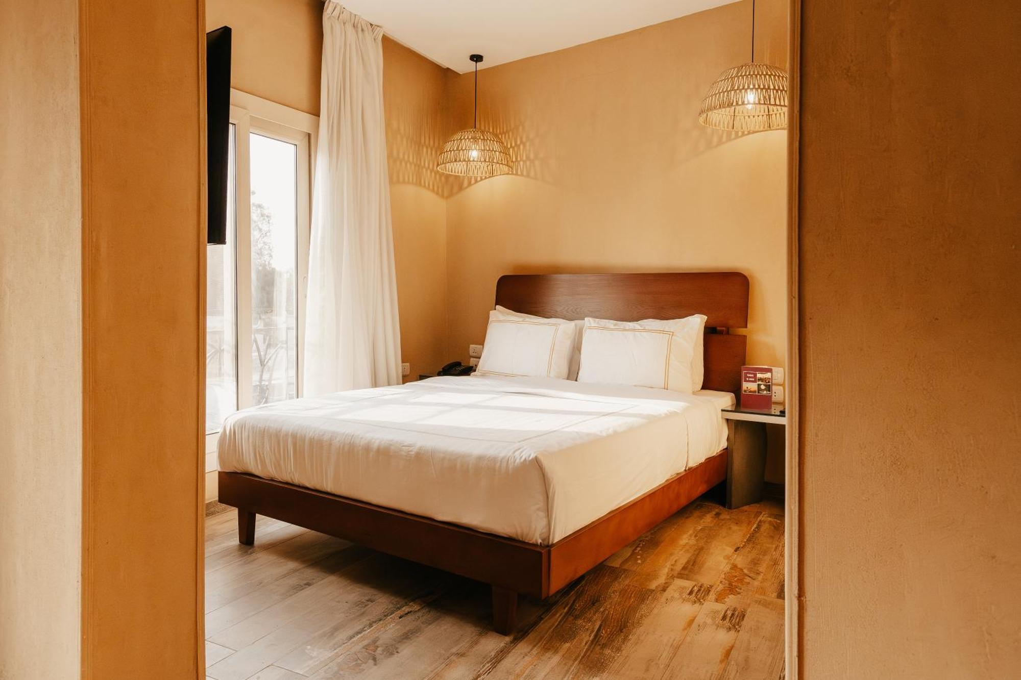 Almas Pyramids View Hotel Kafret el-Gabal 外观 照片