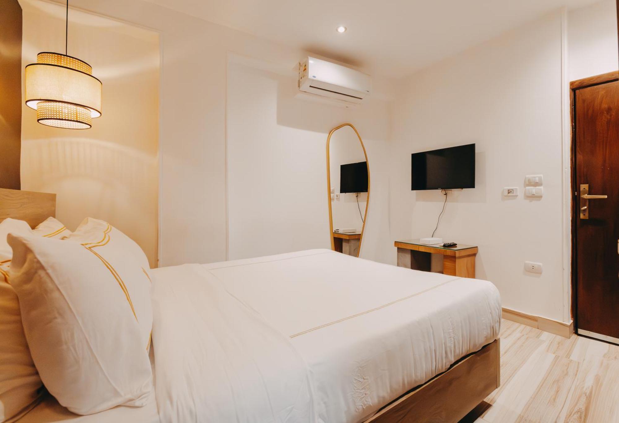 Almas Pyramids View Hotel Kafret el-Gabal 外观 照片