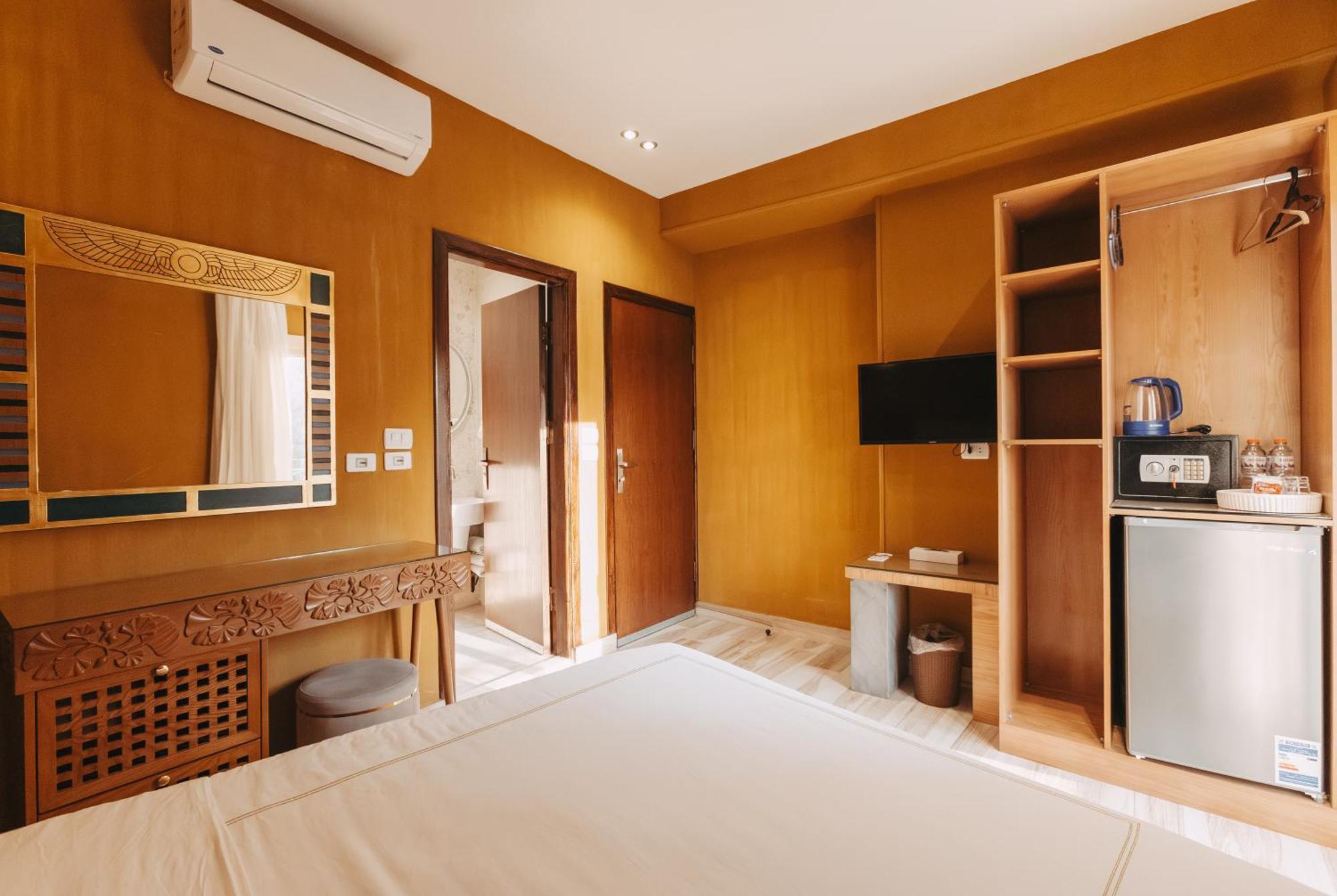 Almas Pyramids View Hotel Kafret el-Gabal 外观 照片