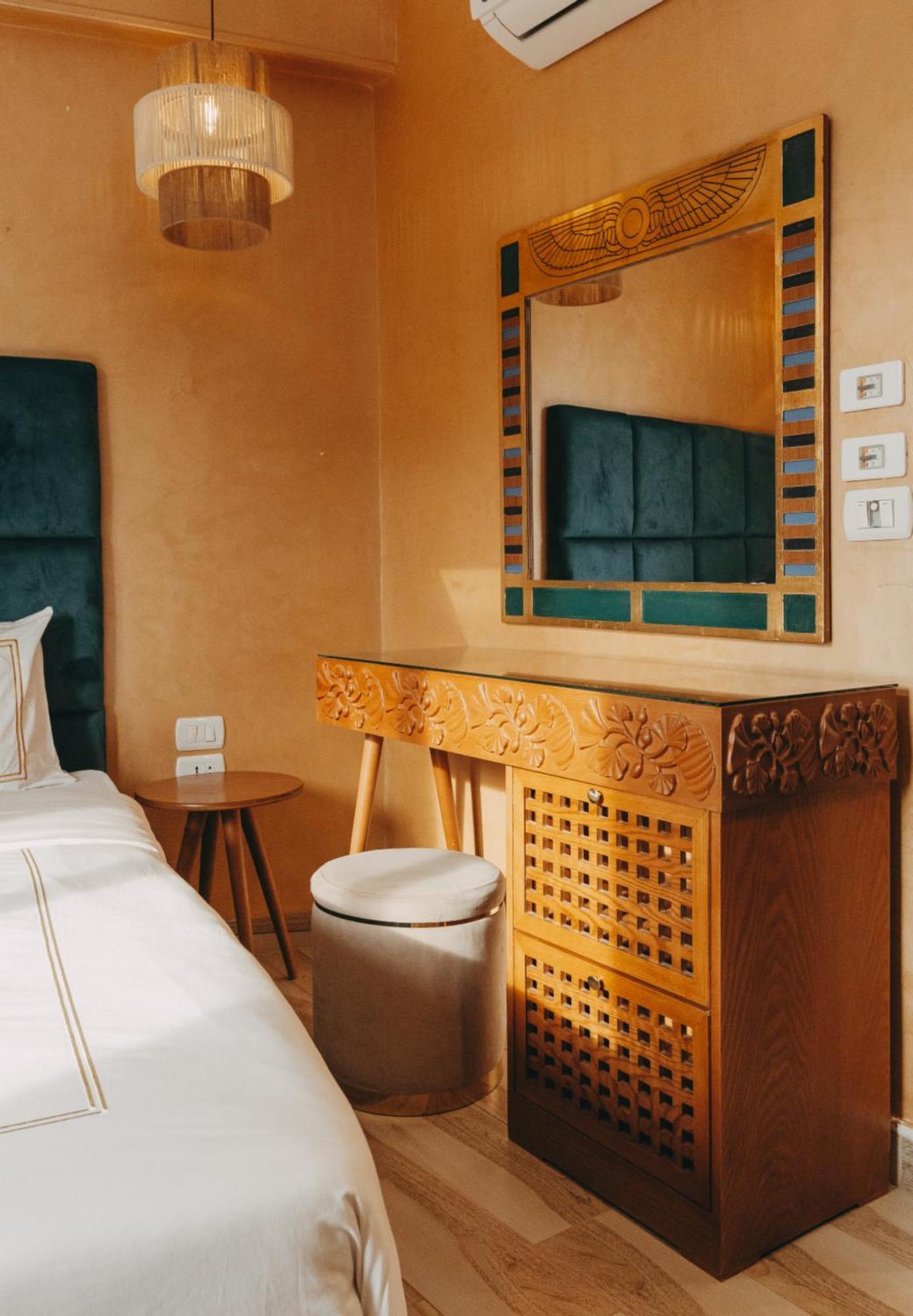 Almas Pyramids View Hotel Kafret el-Gabal 外观 照片